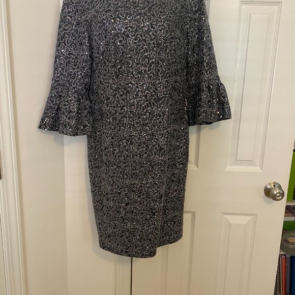 Alex Black Petite Evening Dress - Picture 2 of 4